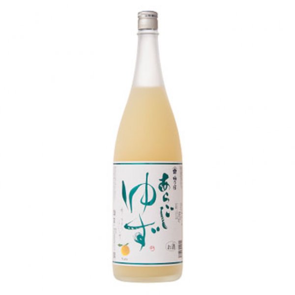 画像1: 梅乃宿 あらごしゆず酒 1.8L (1)