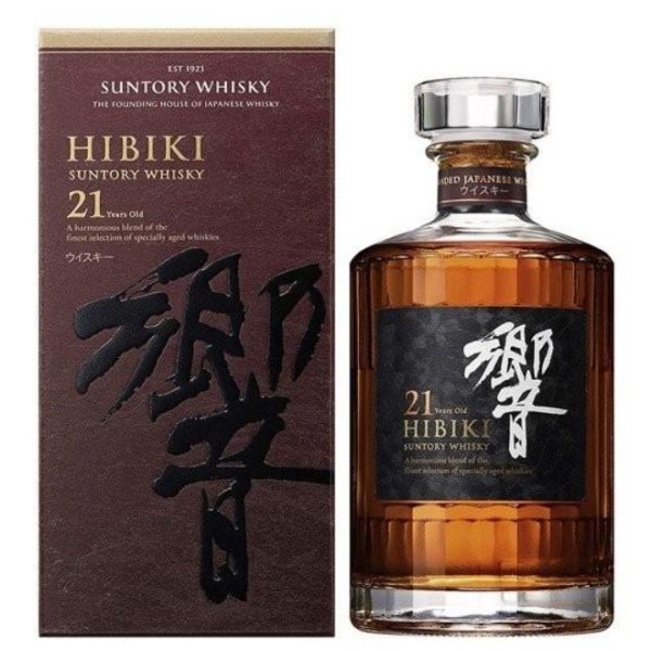 画像1: Hibiki [SUNTORY'S WHISKY] 響21年 43度 ウイスキー 日本 700ml 化粧箱付き (1)